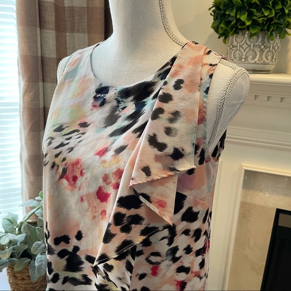Apt. 9 Small Sleeveless Crew Neck Dressy Blouse - Picture 9 of 11